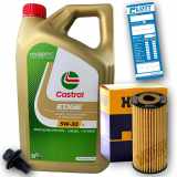 MAPCO Verschlussschraube, Ölwanne 95945 CASTROL Motoröl 15669E HENGST FILTER Ölfilter E16H01 D51
