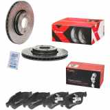 BREMBO Bremsscheibe 09.9078.2X + Bremsbelagsatz, Scheibenbremse P 68 050