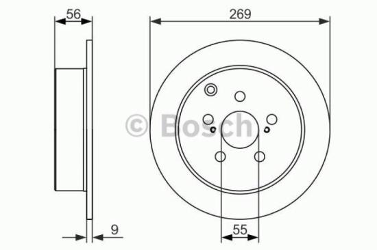 BOSCH Bremsbelagsatz, Scheibenbremse 0 986 424 630 + Bremsscheibe 0 986 479 658 Bild BOSCH Bremsbelagsatz, Scheibenbremse 0 986 424 630 + Bremsscheibe 0 986 479 658