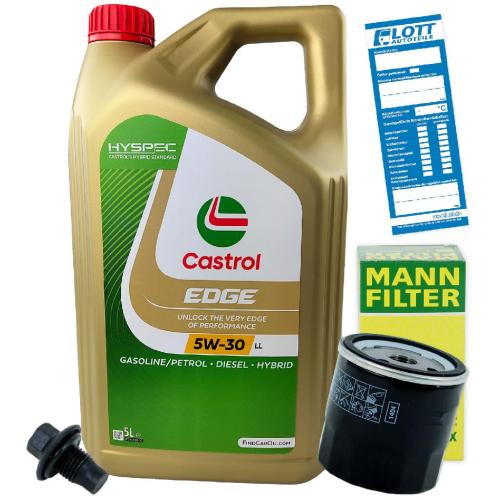 MAPCO Verschlussschraube, Ölwanne 95947 CASTROL Motoröl 15669E MANN-FILTER Ölfilter W 610/4 Bild MAPCO Verschlussschraube, Ölwanne 95947 CASTROL Motoröl 15669E MANN-FILTER Ölfilter W 610/4