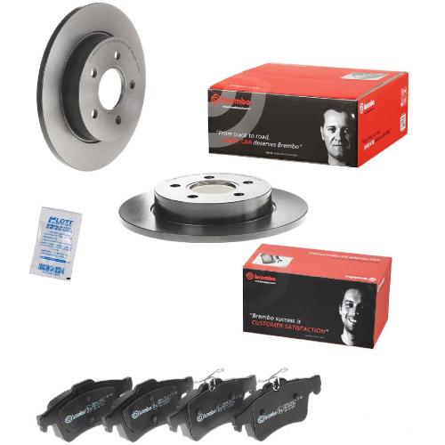 BREMBO Bremsscheibe 08.A029.21 + Bremsbelagsatz, Scheibenbremse P 59 042 Bild BREMBO Bremsscheibe 08.A029.21 + Bremsbelagsatz, Scheibenbremse P 59 042