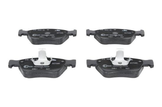 ATE Bremsbelagsatz, Scheibenbremse 13.0460-7086.2 + Bremsscheibe 24.0125-0110.1 Bild ATE Bremsbelagsatz, Scheibenbremse 13.0460-7086.2 + Bremsscheibe 24.0125-0110.1