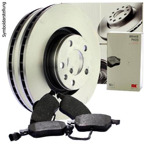 NK Bremsbelagsatz, Scheibenbremse 224782 + Bremsscheibe 2047100 Bild NK Bremsbelagsatz, Scheibenbremse 224782 + Bremsscheibe 2047100