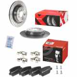 BREMBO Bremsbelagsatz, Scheibenbremse P 24 075 + Bremsscheibe 08.A540.1X