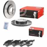 BREMBO Bremsscheibe 09.9464.21 + Bremsbelagsatz, Scheibenbremse P 24 061