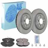 BLUE PRINT Bremsscheibe ADJ134345 + Bremsbelagsatz, Scheibenbremse ADJ134230