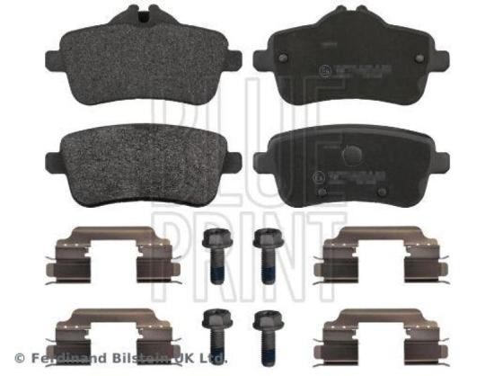 FEBI BILSTEIN Warnkontakt, Bremsbelagverschleiß 19186 BLUE PRINT Bremsscheibe ADBP430037 + Bremsbelagsatz, Scheibenbremse ADU174216 Bild FEBI BILSTEIN Warnkontakt, Bremsbelagverschleiß 19186 BLUE PRINT Bremsscheibe ADBP430037 + Bremsbelagsatz, Scheibenbremse ADU174216