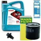 MAPCO Verschlussschraube, Ölwanne 95947 MANN-FILTER Ölfilter W 610/4 ROWE Motoröl 20125-0050-99