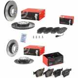 BREMBO Bremsscheibe 09.9772.11 + Bremsbelagsatz, Scheibenbremse P 85 125 + Bremsbelagsatz, Scheibenbremse P 85 126 + Bremsscheibe 08.B413.11