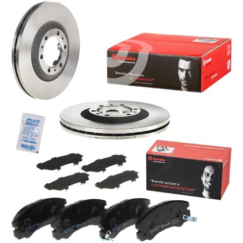 BREMBO Bremsscheibe 09.6866.20 + Bremsbelagsatz, Scheibenbremse P 59 020 Bild BREMBO Bremsscheibe 09.6866.20 + Bremsbelagsatz, Scheibenbremse P 59 020