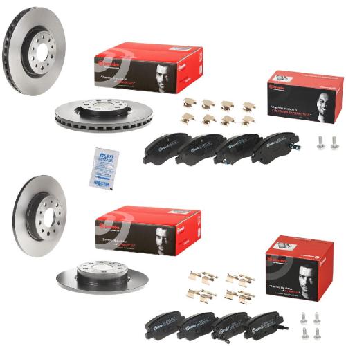 BREMBO Bremsbelagsatz, Scheibenbremse P 23 179 + Bremsscheibe 09.5180.41 + Bremsscheibe 08.A915.21 + Bremsbelagsatz, Scheibenbremse P 23 178 Bild BREMBO Bremsbelagsatz, Scheibenbremse P 23 179 + Bremsscheibe 09.5180.41 + Bremsscheibe 08.A915.21 + Bremsbelagsatz, Scheibenbremse P 23 178