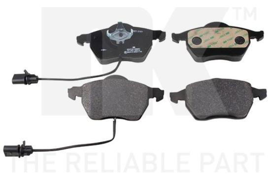 NK Bremsscheibe 204799 + Bremsbelagsatz, Scheibenbremse 224742 Bild NK Bremsscheibe 204799 + Bremsbelagsatz, Scheibenbremse 224742