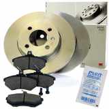 NK Bremsscheibe 204728 + Bremsbelagsatz, Scheibenbremse 224725