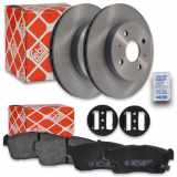 FEBI BILSTEIN Bremsbelagsatz, Scheibenbremse 16662 + Bremsscheibe 30637