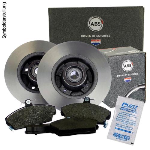 A.B.S. Bremsbelagsatz, Scheibenbremse 37288 + Bremsscheibe 17330C Bild A.B.S. Bremsbelagsatz, Scheibenbremse 37288 + Bremsscheibe 17330C