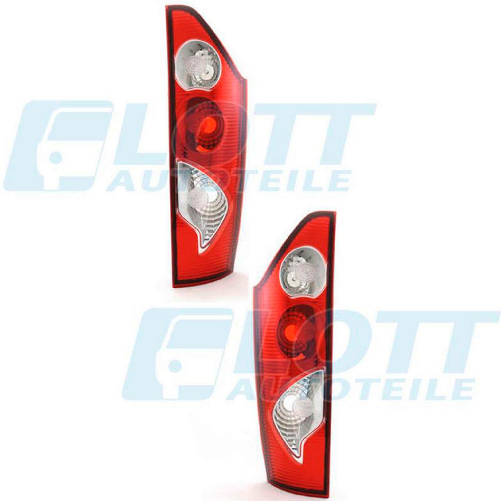 JOHNS Heckleuchte 60 62 87-1 + Heckleuchte 60 62 88-1