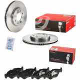 BREMBO Bremsscheibe 09.5221.10 + Bremsbelagsatz, Scheibenbremse P 71 005
