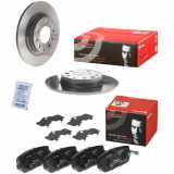 BREMBO Bremsbelagsatz, Scheibenbremse P 49 044 + Bremsscheibe 08.A112.11