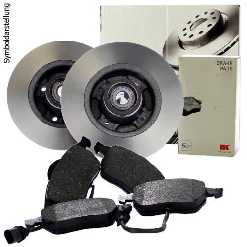 NK Bremsbelagsatz, Scheibenbremse 223627 + Bremsscheibe 203658 Bild NK Bremsbelagsatz, Scheibenbremse 223627 + Bremsscheibe 203658