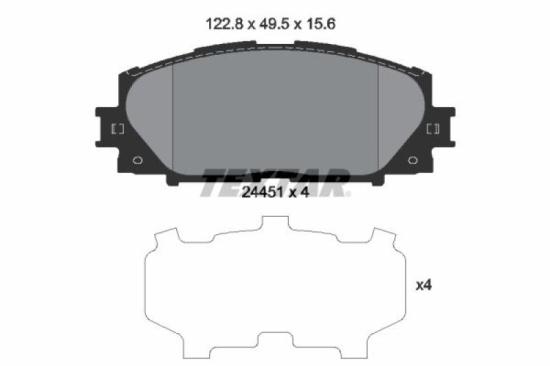 TEXTAR Bremsscheibe 92224003 + Bremsbelagsatz, Scheibenbremse 2501601 + Bremsbelagsatz, Scheibenbremse 2445101 + Bremsscheibe 92301703 Bild TEXTAR Bremsscheibe 92224003 + Bremsbelagsatz, Scheibenbremse 2501601 + Bremsbelagsatz, Scheibenbremse 2445101 + Bremsscheibe 92301703