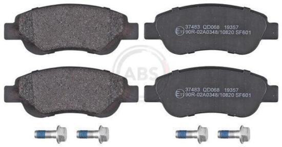 A.B.S. Bremsbelagsatz, Scheibenbremse 37483 + Bremsscheibe 17591 Bild A.B.S. Bremsbelagsatz, Scheibenbremse 37483 + Bremsscheibe 17591