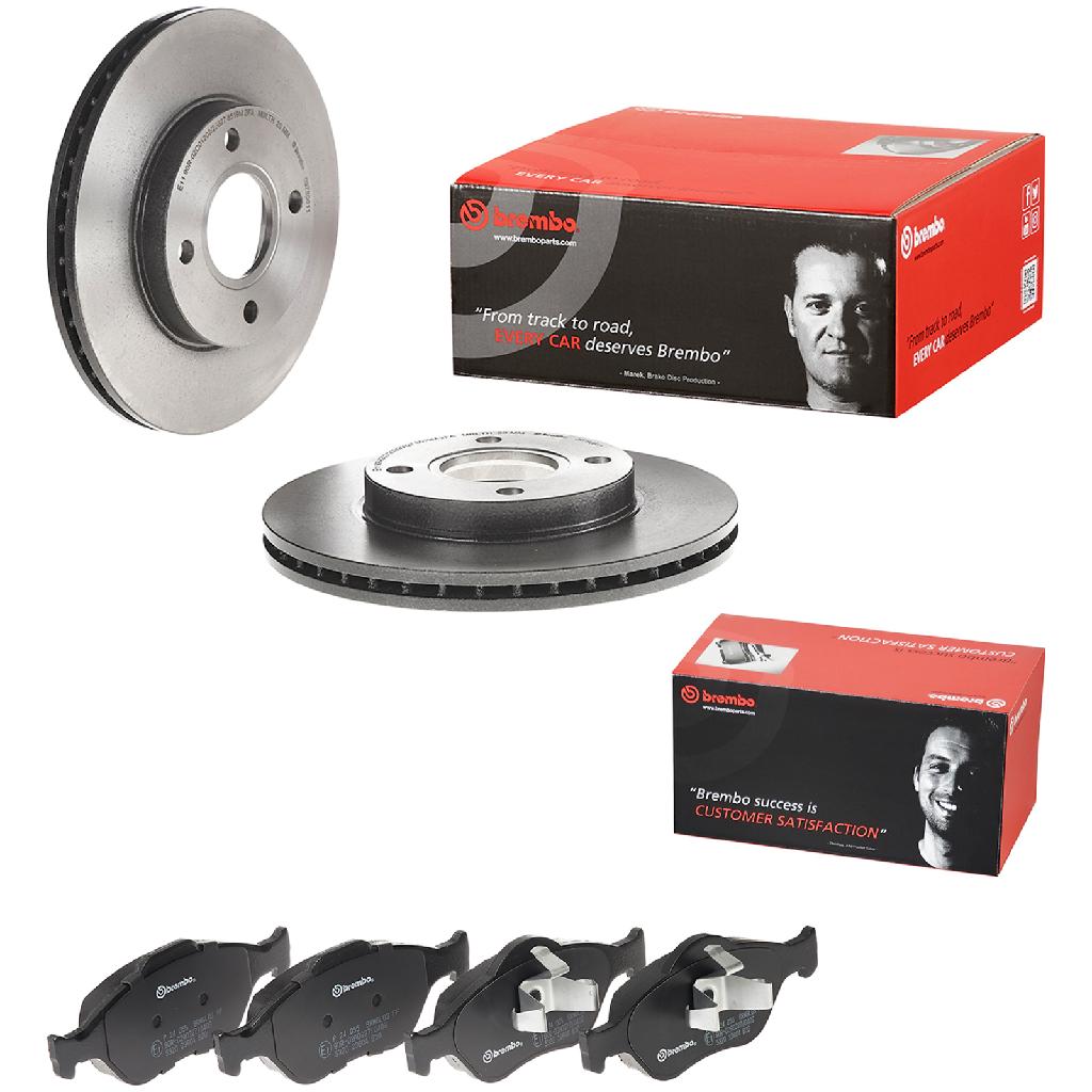BREMBO Bremsscheibe 09.7806.11 + Bremsbelagsatz, Scheibenbremse P 24 055
