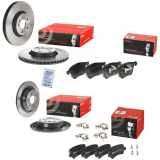 BREMBO Bremsscheibe 09.A426.11 + Bremsbelagsatz, Scheibenbremse P 24 077 + Bremsscheibe 08.A540.11 + Bremsbelagsatz, Scheibenbremse P 24 078
