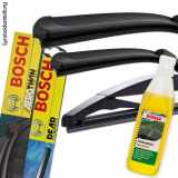BOSCH Wischblatt 3 397 004 629 + Wischblatt 3 397 118 967 SONAX Reiniger, Scheibenreinigungsanlage 02602000