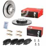 BREMBO Bremsscheibe 09.6769.21 + Bremsbelagsatz, Scheibenbremse P 23 089