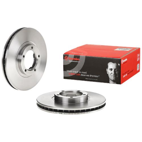 BREMBO Bremsbelagsatz, Scheibenbremse P 24 049 + Bremsscheibe 09.6967.14 Bild BREMBO Bremsbelagsatz, Scheibenbremse P 24 049 + Bremsscheibe 09.6967.14