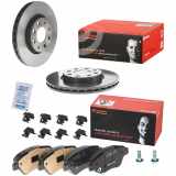 BREMBO Bremsscheibe 09.5843.31 + Bremsbelagsatz, Scheibenbremse P 59 051