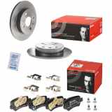 BREMBO Bremsscheibe 08.7626.11 + Bremsbelagsatz, Scheibenbremse P 59 038