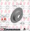ZIMMERMANN Bremsbelagsatz, Scheibenbremse 23620.165.1 + Bremsscheibe 590.2596.20 Bild ZIMMERMANN Bremsbelagsatz, Scheibenbremse 23620.165.1 + Bremsscheibe 590.2596.20