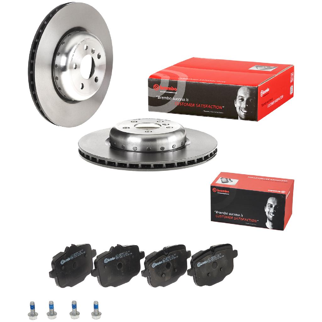 BREMBO Bremsbelagsatz, Scheibenbremse P 06 061 + Bremsscheibe 09.D096.13