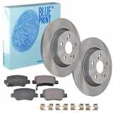 BLUE PRINT Bremsbelagsatz, Scheibenbremse ADT342183 + Bremsscheibe ADT343273