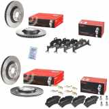 BREMBO Bremsbelagsatz, Scheibenbremse P 85 185 + Bremsscheibe 09.D059.11 + Bremsbelagsatz, Scheibenbremse P 85 164 + Bremsscheibe 09.B969.11