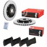 BREMBO Bremsbelagsatz, Scheibenbremse P 36 018 + Bremsscheibe 09.A190.33