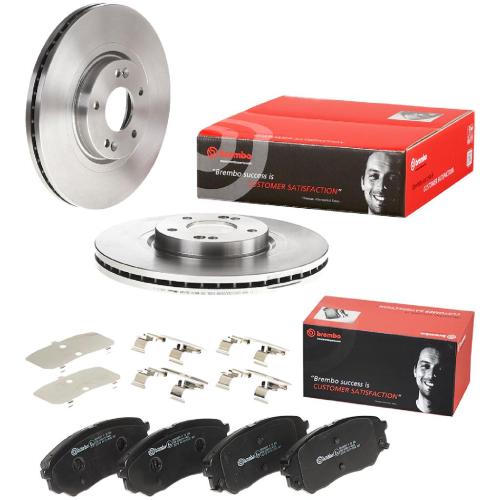 BREMBO Bremsscheibe 09.B614.10 + Bremsbelagsatz, Scheibenbremse P 30 086 Bild BREMBO Bremsscheibe 09.B614.10 + Bremsbelagsatz, Scheibenbremse P 30 086
