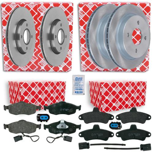 FEBI BILSTEIN Bremsscheibe 05644 + Bremsbelagsatz, Scheibenbremse 16159 + Bremsbelagsatz, Scheibenbremse 16035 + Bremsscheibe 10706 Bild FEBI BILSTEIN Bremsscheibe 05644 + Bremsbelagsatz, Scheibenbremse 16159 + Bremsbelagsatz, Scheibenbremse 16035 + Bremsscheibe 10706