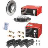 BREMBO Bremsscheibe 08.9488.11 + Bremsbelagsatz, Scheibenbremse P 85 073