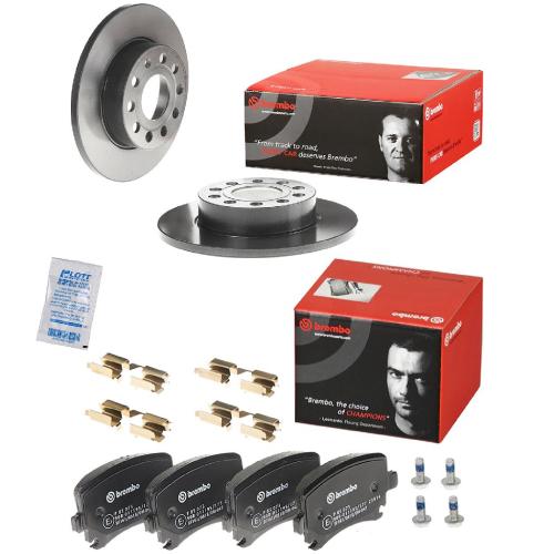 BREMBO Bremsscheibe 08.9488.11 + Bremsbelagsatz, Scheibenbremse P 85 073 Bild BREMBO Bremsscheibe 08.9488.11 + Bremsbelagsatz, Scheibenbremse P 85 073