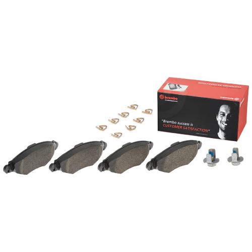 BREMBO Bremsscheibe 08.9606.11 + Bremsbelagsatz, Scheibenbremse P 61 063 Bild BREMBO Bremsscheibe 08.9606.11 + Bremsbelagsatz, Scheibenbremse P 61 063