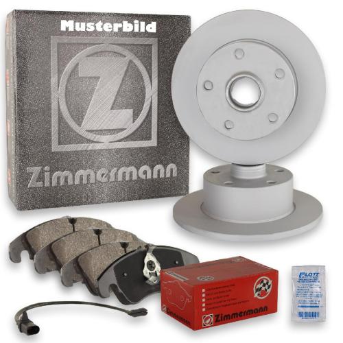 ZIMMERMANN Bremsbelagsatz, Scheibenbremse 22101.185.1 + Bremsscheibe 400.5511.52 BREMBO Warnkontakt, Bremsbelagverschleiß A 00 287 Bild ZIMMERMANN Bremsbelagsatz, Scheibenbremse 22101.185.1 + Bremsscheibe 400.5511.52 BREMBO Warnkontakt, Bremsbelagverschleiß A 00 287