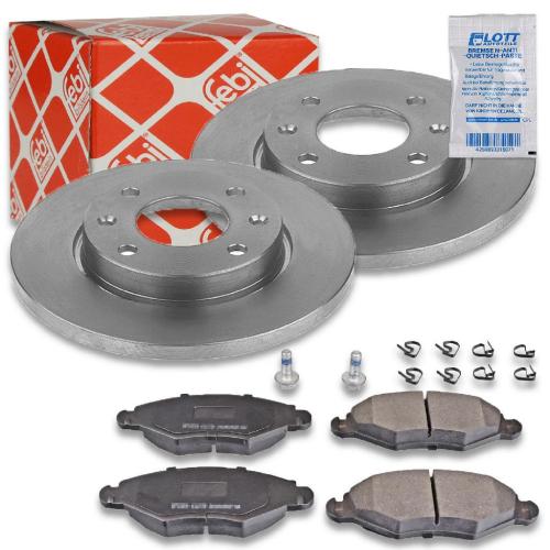 FEBI BILSTEIN Bremsscheibe 11105 + Bremsbelagsatz, Scheibenbremse 16575 Bild FEBI BILSTEIN Bremsscheibe 11105 + Bremsbelagsatz, Scheibenbremse 16575