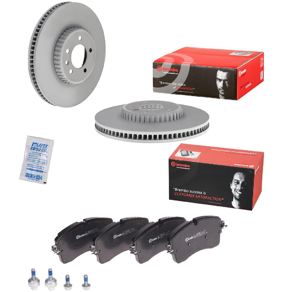 BREMBO Bremsscheibe 09.D549.23 + Bremsbelagsatz, Scheibenbremse P 44 028