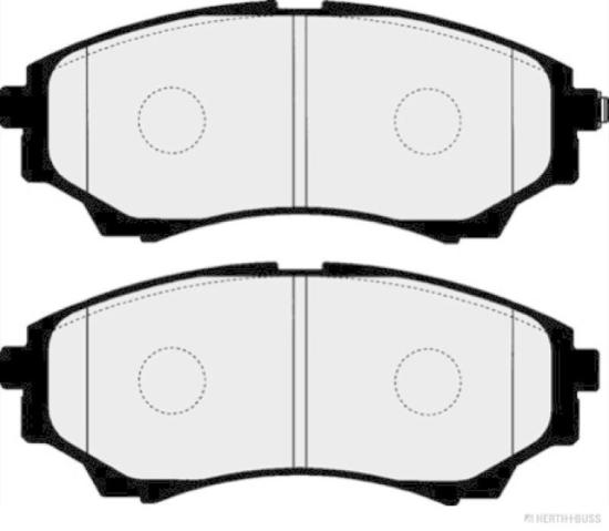 HERTH+BUSS JAKOPARTS Bremsscheibe J3303013 + Bremsbelagsatz, Scheibenbremse J3603068 Bild HERTH+BUSS JAKOPARTS Bremsscheibe J3303013 + Bremsbelagsatz, Scheibenbremse J3603068