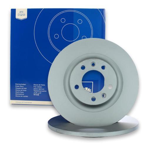 ATE Bremsscheibe 24.0112-0106.1 + Bremsbelagsatz, Scheibenbremse 13.0460-7059.2 Bild ATE Bremsscheibe 24.0112-0106.1 + Bremsbelagsatz, Scheibenbremse 13.0460-7059.2