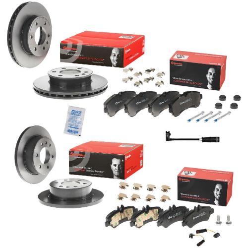 BREMBO Warnkontakt, Bremsbelagverschleiß A 00 287 + Bremsscheibe 08.9509.11 + Bremsscheibe 09.9508.11 + Bremsbelagsatz, Scheibenbremse P 50 084 + Bremsbelagsatz, Scheibenbremse P 50 059 Bild BREMBO Warnkontakt, Bremsbelagverschleiß A 00 287 + Bremsscheibe 08.9509.11 + Bremsscheibe 09.9508.11 + Bremsbelagsatz, Scheibenbremse P 50 084 + Bremsbelagsatz, Scheibenbremse P 50 059