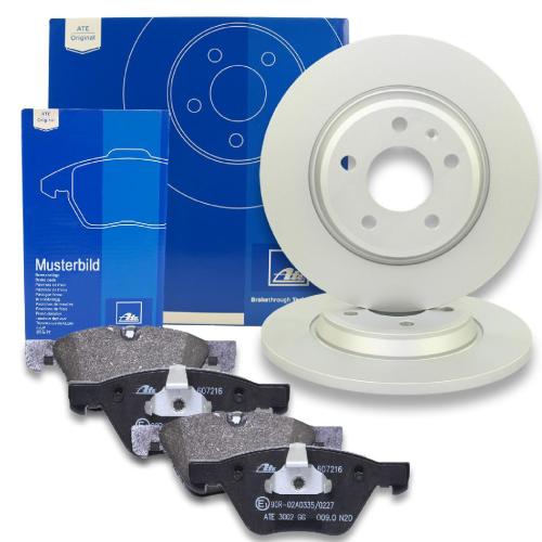 ATE Warnkontakt, Bremsbelagverschleiß 24.8190-0410.2 + Bremsbelagsatz, Scheibenbremse 13.0460-4065.2 + Bremsscheibe 24.0110-0217.1 Bild ATE Warnkontakt, Bremsbelagverschleiß 24.8190-0410.2 + Bremsbelagsatz, Scheibenbremse 13.0460-4065.2 + Bremsscheibe 24.0110-0217.1