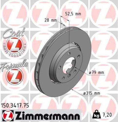 ATE Warnkontakt, Bremsbelagverschleiß 24.8190-0210.2 ZIMMERMANN Bremsscheibe 150.3418.75 + Bremsscheibe 150.3417.75 + Bremsbelagsatz, Scheibenbremse 23474.195.1 Bild ATE Warnkontakt, Bremsbelagverschleiß 24.8190-0210.2 ZIMMERMANN Bremsscheibe 150.3418.75 + Bremsscheibe 150.3417.75 + Bremsbelagsatz, Scheibenbremse 23474.195.1